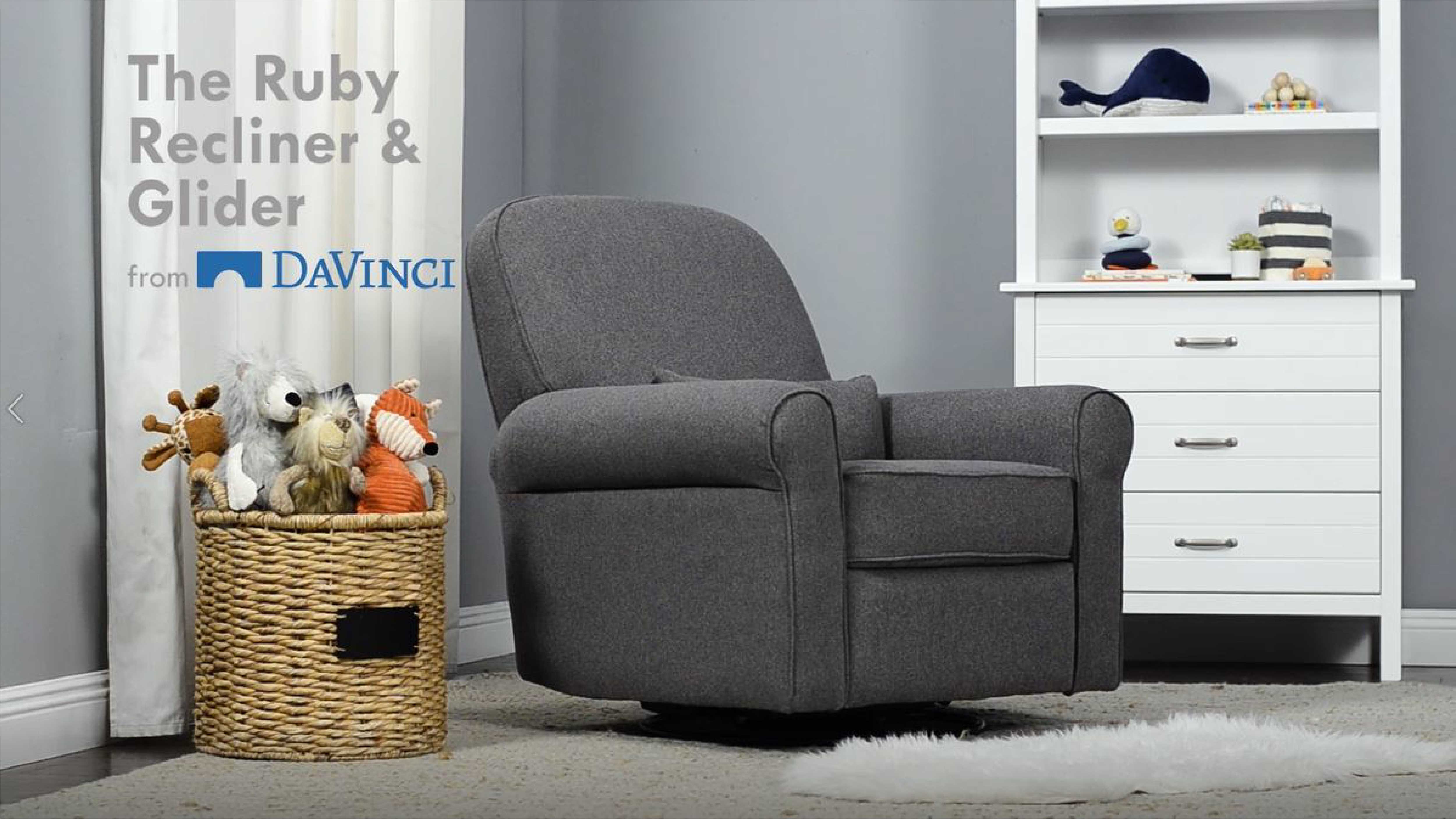 Davinci ruby recliner and glider stores sale