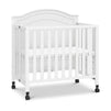 M12898W,DaVinci,Charlie Folding Portable 3-in-1 Mini Crib in White