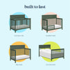 M4301FRGR,DaVinci,Autumn 4-in-1 Convertible Crib in Forest Green