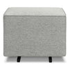 M13985FTG,DaVinci,Davinci Universal Gliding Ottoman in Frost Grey
