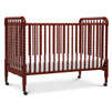 M7391C,DaVinci,Jenny Lind Stationary Crib In Rich Cherry Finish