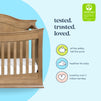 M4501HN,DaVinci,Meadow 4-in-1 Convertible Crib in Hazelnut