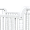 M7391W,DaVinci,Jenny Lind Stationary Crib In White Finish