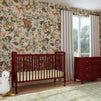 M7391C,DaVinci,Jenny Lind Stationary Crib In Rich Cherry Finish