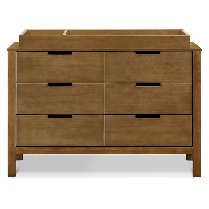 F11926L,Carter's,Colby 6-Drawer Double Dresser in Walnut