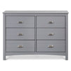 F16906G,Carter's,Nolan 6-Drawer Double Dresser in Grey