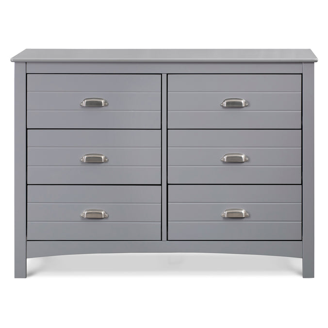 F16906G,Carter's,Nolan 6-Drawer Double Dresser in Grey