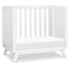 M22598W,DaVinci,Otto 3-in-1 Convertible Mini Crib with 4 Mattress in White