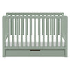F11951LS,Carter's,Colby 4-in-1 Convertible Crib w/ Trundle Drawer in Light Sage