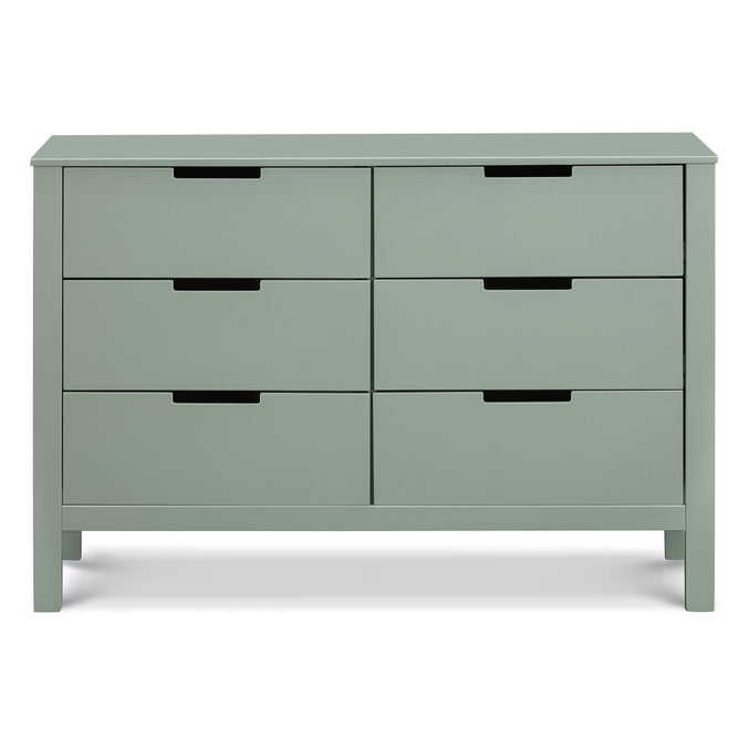 F11926LS,Carter's,Colby 6-Drawer Double Dresser in Light Sage
