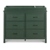 M12826FRGR,DaVinci,Charlie 6-Drawer Double Dresser in Forest Green