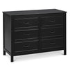 M12826E,DaVinci,Charlie 6-Drawer Double Dresser in Ebony