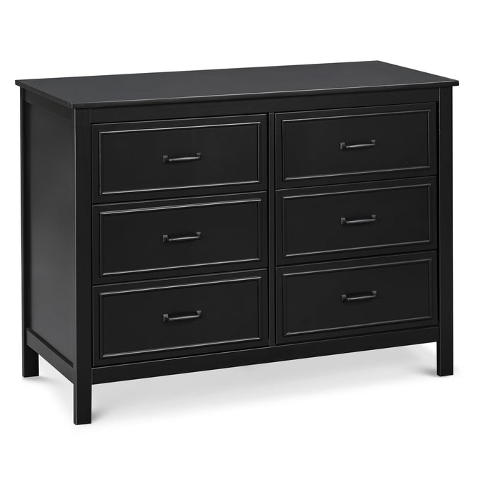 M12826E,DaVinci,Charlie 6-Drawer Double Dresser in Ebony