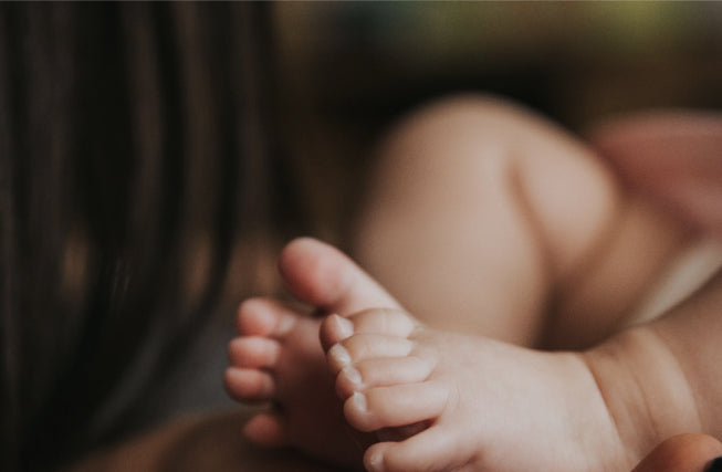 Image of baby's feet