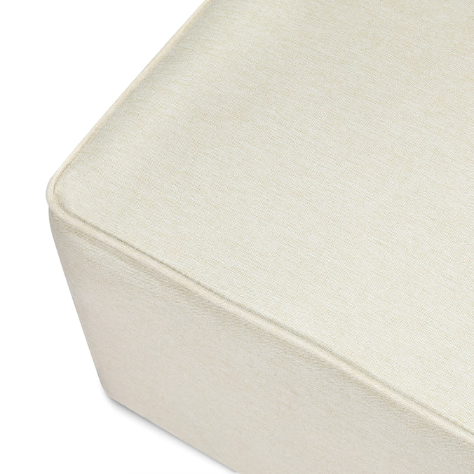M13985VN,DaVinci,Davinci Universal Gliding Ottoman in Vanilla