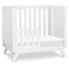 M22598W,DaVinci,Otto 3-in-1 Convertible Mini Crib with 4 Mattress in White