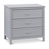 M12823G,DaVinci,Charlie 3-Drawer Dresser in Grey