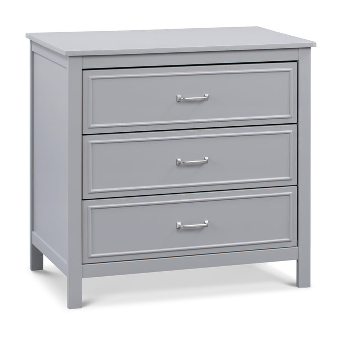 M12823G,DaVinci,Charlie 3-Drawer Dresser in Grey