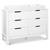 F11926W,Carter's,Colby 6-Drawer Double Dresser in White