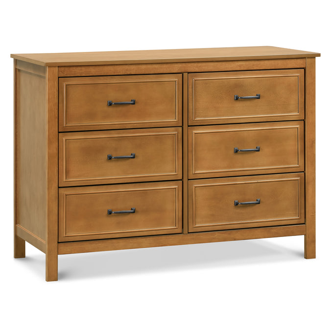 M12826CT,DaVinci,Charlie 6-Drawer Double Dresser in Chestnut