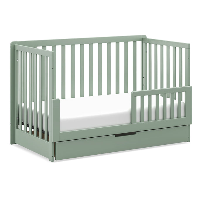 F11951LS,Carter's,Colby 4-in-1 Convertible Crib w/ Trundle Drawer in Light Sage