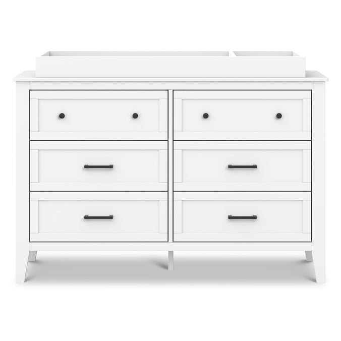 M24726W,DaVinci,Beau 6-Drawer Dresser in White