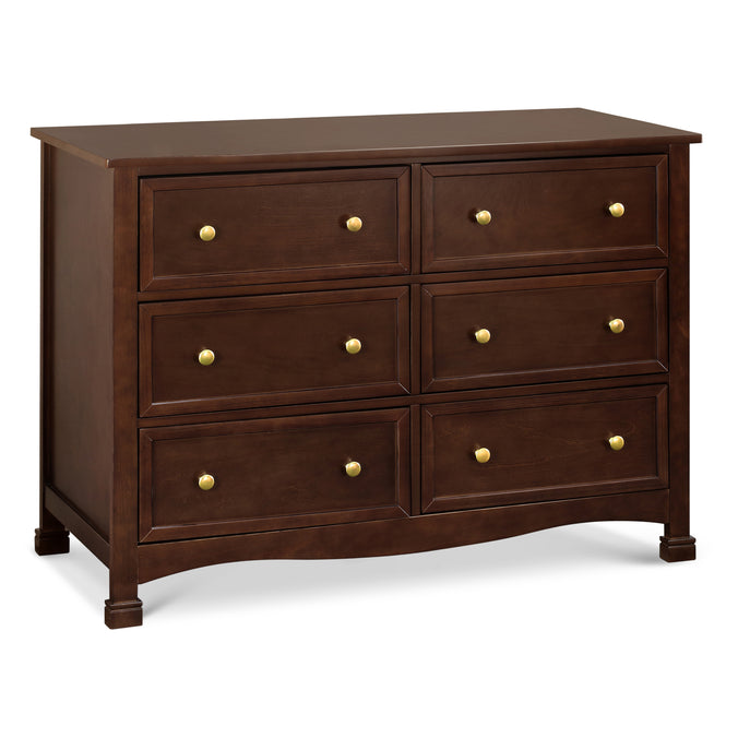 M5529Q,DaVinci,Kalani 6-Drawer Double Wide Dresser in Espresso Finish