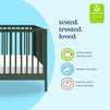 M25101FRGR,DaVinci,Birdie 3-in-1 Convertible Crib in Forest Green