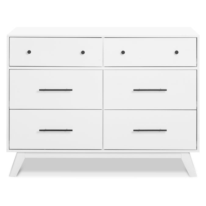 M22526W,DaVinci,Otto 6-Drawer Dresser in White