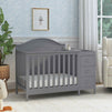 M12881G,DaVinci,Charlie 4-in-1 Convertible Mini Crib & Changer in Grey