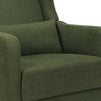 F19587PFGL,Carter's,Arlo Recliner and Swivel Glider in Performance Forest Green Linen