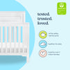 M4301W,DaVinci,Autumn 4-in-1 Convertible Crib in White Finish