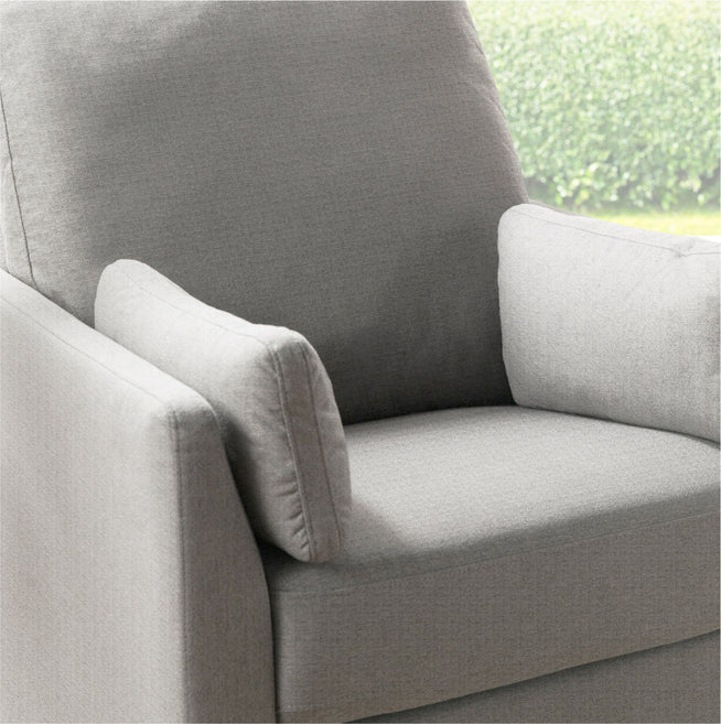 Image of Adrian Swivel Glider with Storage Ottoman