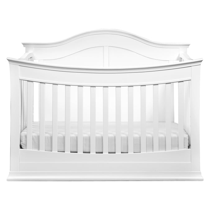 M4501W,DaVinci,Meadow 4-in-1 Convertible Crib in White Finish