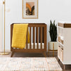 M22598L,DaVinci,Otto 3-in-1 Convertible Mini Crib with 4 Mattress in Walnut