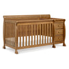 M5582CT,DaVinci,Kalani 4-in-1 Convertible Crib & Changer in Chestnut