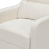 F18787WB,Carter's,Adrian Swivel Glider with Storage Ottoman in Ivory Boucle