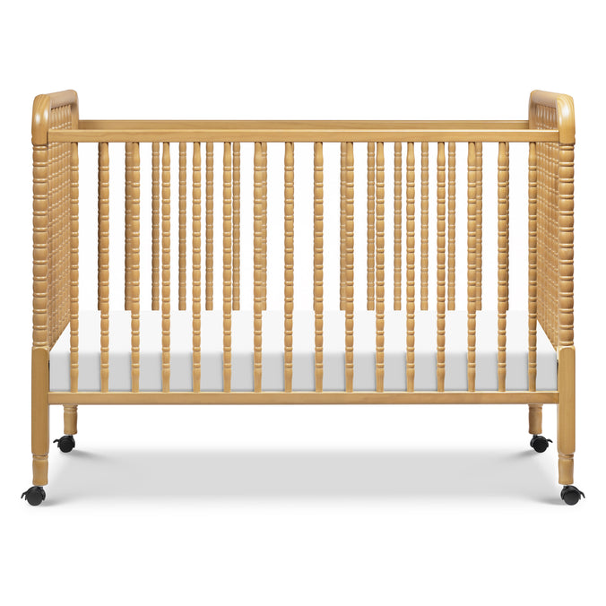 M7391HY,DaVinci,Jenny Lind Stationary Crib in Honey