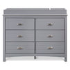 F16906G,Carter's,Nolan 6-Drawer Double Dresser in Grey
