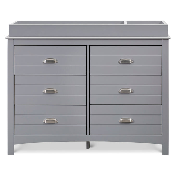 F16906G,Carter's,Nolan 6-Drawer Double Dresser in Grey