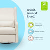 F19587PCM,Carter's,Arlo Recliner and Swivel Glider in Performance Cream Linen