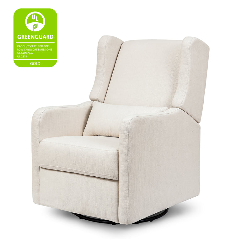 F19587PCM,Carter's,Arlo Recliner and Swivel Glider in Performance Cream Linen