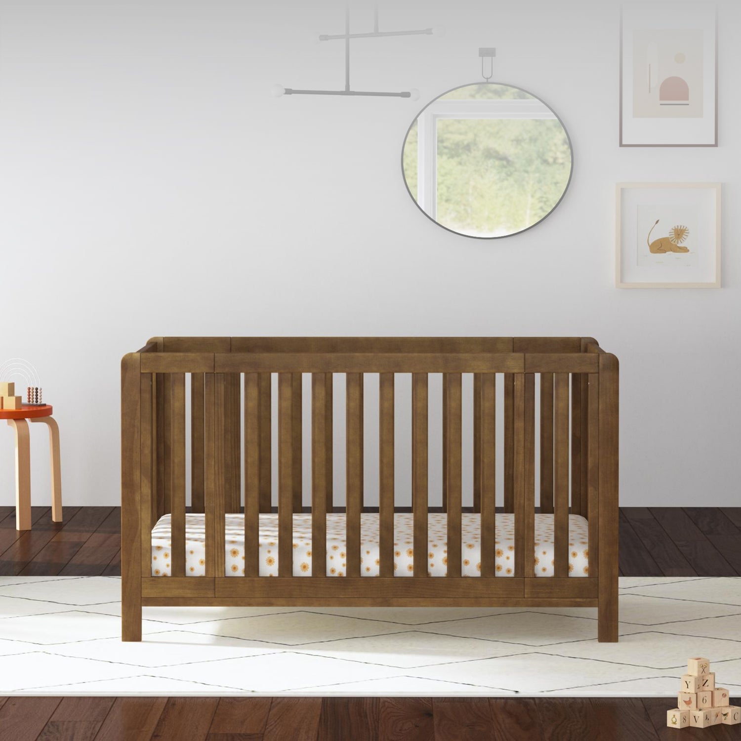 Image of Colby 4-in-1 Low-Profile Convertible Crib
