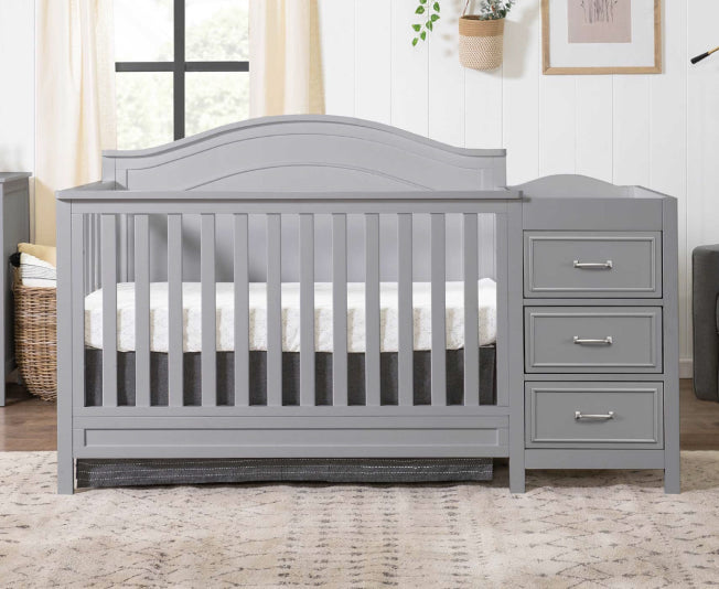 Image of Charlie 4-in-1 Convertible Crib and Changer Combo