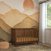 M22501L,DaVinci,Otto 3-in-1 Convertible Crib in Walnut