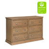 M4426HN,DaVinci,DaVinci Signature 6-Drawer Double Dresser in Hazelnut