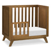 M22598L,DaVinci,Otto 3-in-1 Convertible Mini Crib with 4 Mattress in Walnut