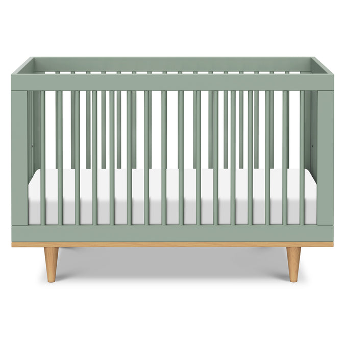 W4901LSHY,DaVinci,Marley 3-In-1 Convertible Crib in Light Sage & Honey