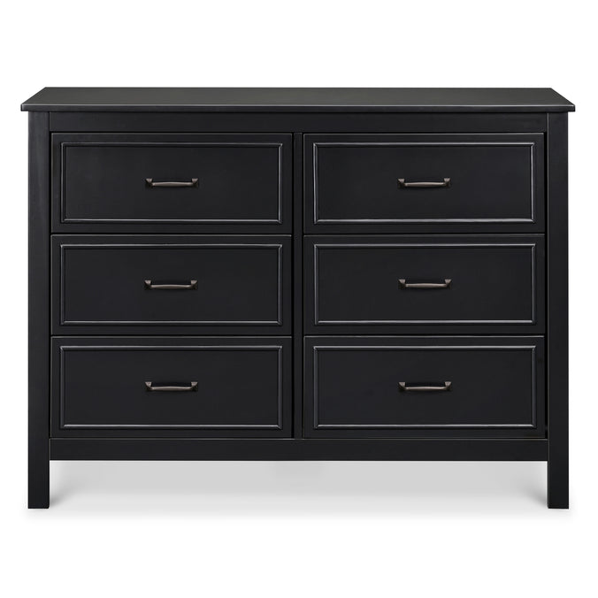 M12826E,DaVinci,Charlie 6-Drawer Double Dresser in Ebony