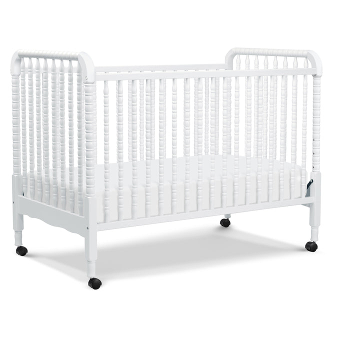 M7391W,DaVinci,Jenny Lind Stationary Crib In White Finish
